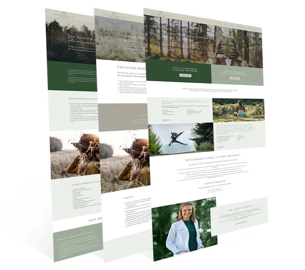 Dr. Jessica Whelan — website preview