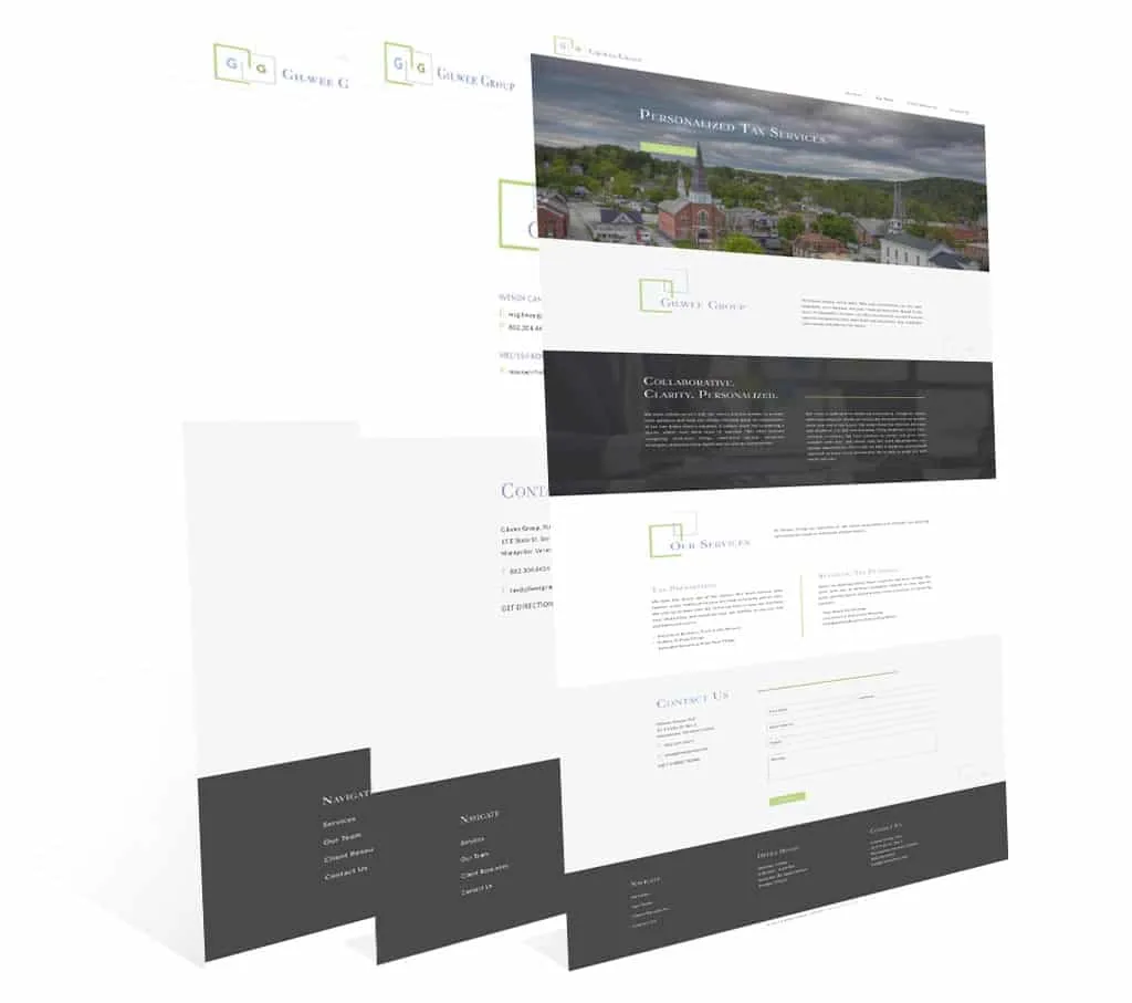 Gilwee Group — website preview